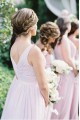A-Line Long Chiffon Floor Length Bridesmaid Dresses 3010495