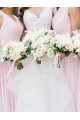 A-Line Long Chiffon Floor Length Bridesmaid Dresses 3010495
