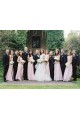 A-Line Long Chiffon Floor Length Bridesmaid Dresses 3010495
