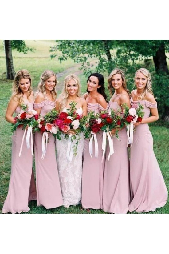 Sheath Spaghetti Straps Floor Length Bridesmaid Dresses 3010498 Sheath Spaghetti Straps Floor Length Bridesmaid Dresses 3010498