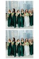 A-Line Long Chiffon Floor Length Bridesmaid Dresses 3010509
