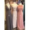A-Line Long Chiffon Floor Length Bridesmaid Dresses 3010519