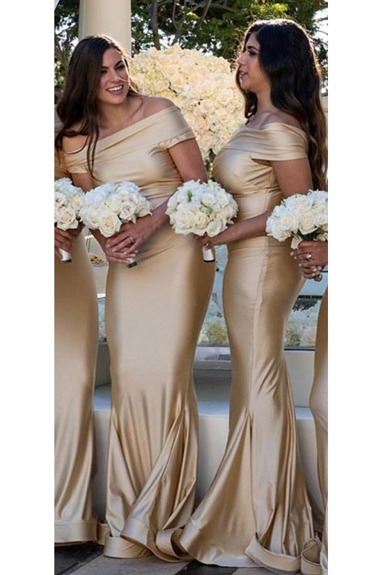 Mermaid Off-the-Shoulder Long Floor Length Bridesmaid Dresses 3010528 Mermaid Off-the-Shoulder Long Floor Length Bridesmaid Dresses 3010528