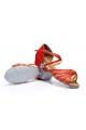 Women's Kids' Dance Shoes Latin/Ballroom Satin Chunky Heel Red Dance Shoes D601016 Women's Kids' Dance Shoes Latin/Ballroom Satin Chunky Heel Red Dance Shoes D601016