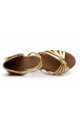 Women's Kids' Leatherette Dance Shoes Latin/Ballroom Chunky Heel Gold Dance Shoes D601021 Women's Kids' Leatherette Dance Shoes Latin/Ballroom Chunky Heel Gold Dance Shoes D601021