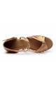 Women's Kids' Dance Shoes Latin/Ballroom Satin Chunky Heel Nude Dance Shoes D601023 Women's Kids' Dance Shoes Latin/Ballroom Satin Chunky Heel Nude Dance Shoes D601023
