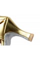 Women's Gold Leatherette Heels Sandals Latin Salsa With Ankle Strap Dance Shoes D602013 Women's Gold Leatherette Heels Sandals Latin Salsa With Ankle Strap Dance Shoes D602013