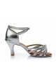 Women's Silver Leatherette Heels Sandals Latin Salsa With Ankle Strap Dance Shoes Wedding Party Shoes D602016 Women's Silver Leatherette Heels Sandals Latin Salsa With Ankle Strap Dance Shoes Wedding Party Shoes D602016