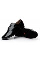 Men's Kids' Black Leatherette Modern Ballroom Latin Dance Shoes Dance Sneakers Flat Heel D603005