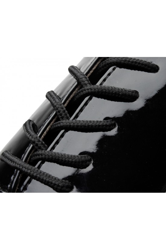 Men's Kids' Black Leatherette Modern Ballroom Latin Dance Shoes Dance Sneakers Flat Heel D603005