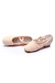 Women's Pink Canvas Dance Shoes Ballet/Latin/Yoga/Dance Sneakers Canvas Flat Heel D604002