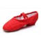 Women's Red Canvas Dance Shoes Ballet/Latin/Yoga/Dance Sneakers Canvas Flat Heel D604004