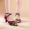 Women's Women's Piscine Mouth Shoes Open Toe Modern Ballroom/Latin Dance Shoes D801005
