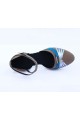 Women's Heels Pumps Modern With Buckle Latin/Ballroom/Salsa Blue Nude Silver Dance Shoes D801023 Women's Heels Pumps Modern With Buckle Latin/Ballroom/Salsa Blue Nude Silver Dance Shoes D801023