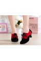 Women's Heels Lace-up Latin Modern Dance Shoes Red Black Wedding Party Shoes D801053 Women's Heels Lace-up Latin Modern Dance Shoes Red Black Wedding Party Shoes D801053