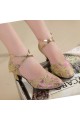 Women's Soft Top Layer Cow Leather Lace Customized Heels Latin/Salsa/Ballroom/Outdoor Dance Shoes Wedding Party Shoes D801070