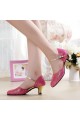 Women's Fashion Soft Top Layer Cow Leather Customized Heels Latin/Salsa/Ballroom/Outdoor Dance Shoes Wedding Shoes D801073