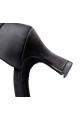 Women's Heels Black Satin Modern Ballroom Latin Salsa Dance Shoes D901022 Women's Heels Black Satin Modern Ballroom Latin Salsa Dance Shoes D901022