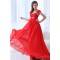 Long Red Beaded Chiffon Prom Evening Formal Party Dresses/Maternity Evening Dresses ED010009