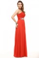 A-Line Strapless Long Beaded Chiffon Prom Evening Formal Party Dresses ED010010