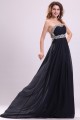 Empire Sweetheart Long Beaded Chiffon Prom Evening Formal Party Dresses/Maternity Evening Dresses ED010011