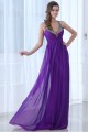 Long Purple Halter Beaded Chiffon Prom Evening Formal Party Dresses/Maternity Evening Dresses ED010012