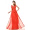 A-Line V-Neck Long Chiffon Prom Evening Formal Party Dresses/Bridesmaid Dresses ED010014