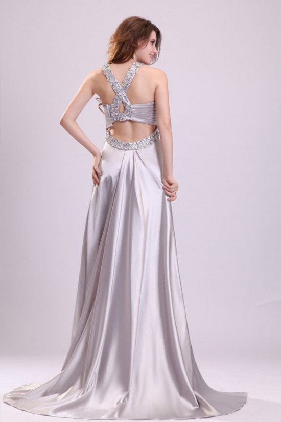 A-Line Beaded Long Prom Evening Formal Party Dresses ED010018 A-Line Beaded Long Prom Evening Formal Party Dresses ED010018