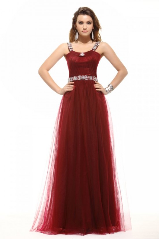 Sheath/Column Beaded Long Prom Evening Formal Party Dresses ED010022