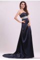 Empire Strapless Long Beaded Prom Evening Formal Party Dresses ED010027