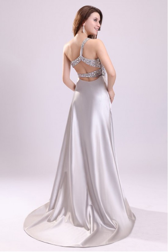 A-Line One-Shoulder Long Beaded Prom Evening Formal Party Dresses ED010028 A-Line One-Shoulder Long Beaded Prom Evening Formal Party Dresses ED010028
