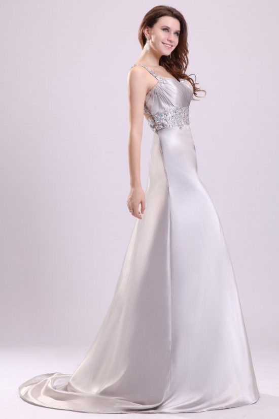 A-Line One-Shoulder Long Beaded Prom Evening Formal Party Dresses ED010028 A-Line One-Shoulder Long Beaded Prom Evening Formal Party Dresses ED010028