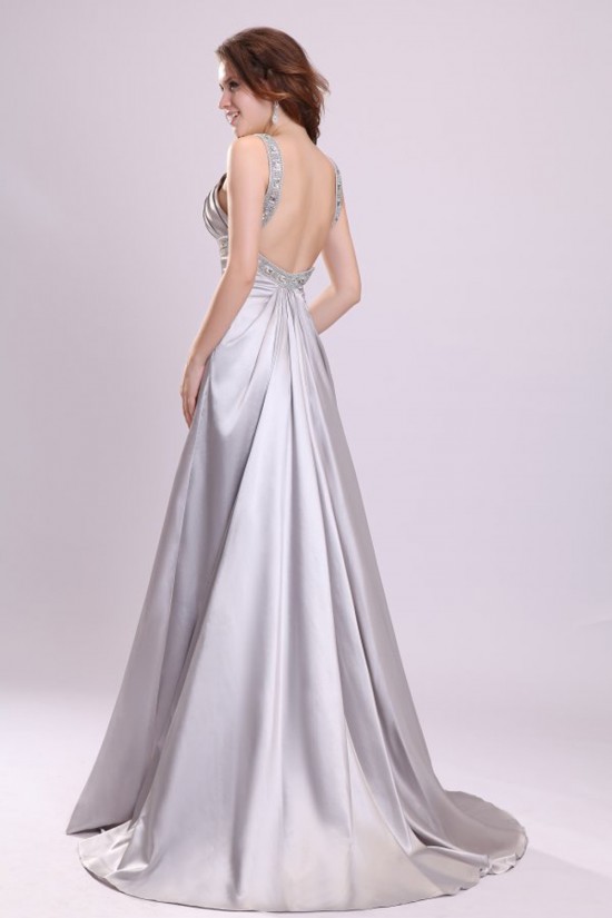 A-Line Beaded Long Prom Evening Formal Party Dresses ED010029 A-Line Beaded Long Prom Evening Formal Party Dresses ED010029