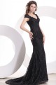Cap Sleeve Long Black Lace Prom Evening Formal Party Dresses ED010033 Cap Sleeve Long Black Lace Prom Evening Formal Party Dresses ED010033