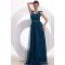 Sheath/Column Long Blue Prom Evening Formal Party Dresses ED010039