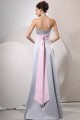 A-Line Halter Long Silver Prom Evening Formal Party Dresses/Bridesmaid Dresses ED010041