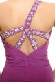 A-Line One-Shoulder Long Beaded Chiffon Prom Evening Formal Party Dresses ED010047