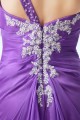 A-Line One-Shoulder Long Chiffon Prom Evening Formal Party Dresses ED010049