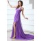 A-Line One-Shoulder Long Chiffon Prom Evening Formal Party Dresses ED010049