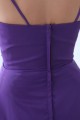 A-Line Spaghetti Strap Beaded Long Purple Prom Evening Formal Party Dresses ED010052
