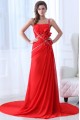 Sheath One-Shoulder Beaded Long Red Chiffon Prom Evening Formal Party Dresses ED010058 Sheath One-Shoulder Beaded Long Red Chiffon Prom Evening Formal Party Dresses ED010058