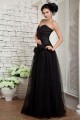 A-Line Sweetheart Long Black Prom Evening Formal Party Dresses ED010069