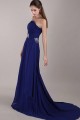 Sheath/Column Strapless Long Blue Chiffon Prom Evening Formal Party Dresses ED010070 Sheath/Column Strapless Long Blue Chiffon Prom Evening Formal Party Dresses ED010070