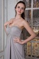 Long Silver Chiffon Prom Evening Formal Party Dresses/Maternity Evening Dresses ED010071