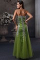 Trumpet/Mermaid Sweetheart Beaded Green Long Prom Evening Formal Party Dresses ED010072