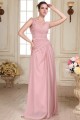 Long Pink Chiffon Prom Evening Formal Party Dresses ED010081