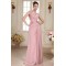 Long Pink Chiffon Prom Evening Formal Party Dresses ED010081