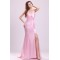 Long Beaded Pink Prom Evening Formal Party Dresses ED010094