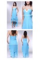 High Low Blue Chiffon Prom Evening Formal Dresses ED011003 High Low Blue Chiffon Prom Evening Formal Dresses ED011003