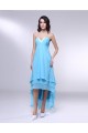 High Low Blue Chiffon Prom Evening Formal Dresses ED011003 High Low Blue Chiffon Prom Evening Formal Dresses ED011003